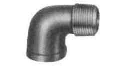 STREET ELBOW 92-90degr BSP 3" male/female GALV., Price for 1, IMPA 730256, ISSA , Weight 1.40Kg HS Code:  73071910 Origin:  GERMANY