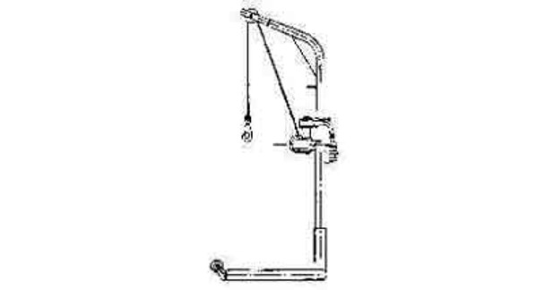 TETRA SKW-300, Pneumatic driven mucking winch, lifting cap 300 kg, Price Per PCE, HS-Code 8425390000, Origin SG, IMPA 590607, Weight 80Kg, TETRA, Quality B