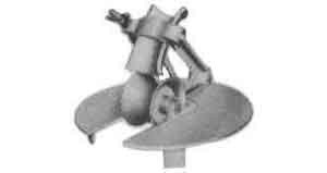 TETRA-400N, Tank Cleaning Hose Saddle, Corrosion-proof Aluminium Alloy, Price Per PCE, HS-Code 7609000090, Origin CN, IMPA 590682, Weight 4.9Kg, TETRA, Quality B