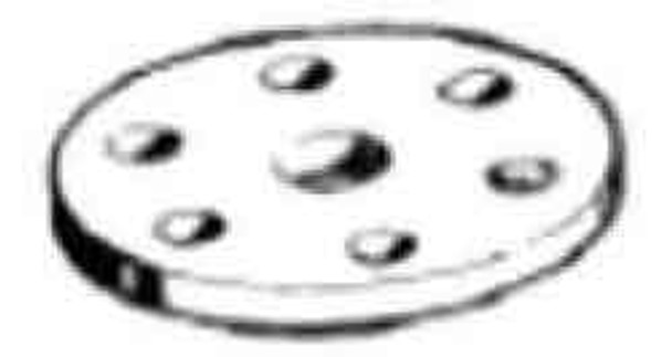 Spare parts for scaling machine Trident Neptune, side plate, Part No 340.575, Price Per PCE, HS-Code 8467920000, Origin XU, IMPA 591287, Weight 0.276Kg, Trelawny, Quality A