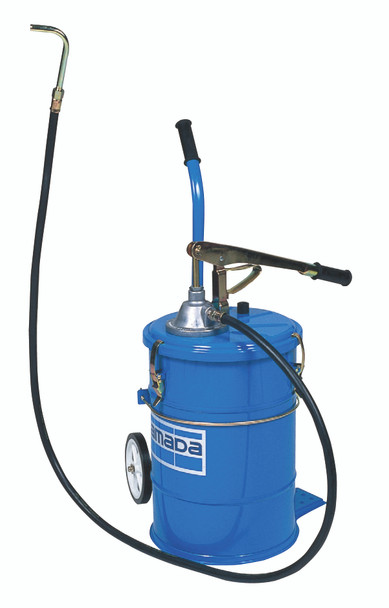 TETRA TPO-30A, Oil Bucket Hand Pump, capacity 30 litre, hand operated, on caster wheels, IMPA 617537, Price Per PCE, HS-Code 8413110000, Origin TW, IMPA 617537, Weight 10Kg, TETRA, Quality B