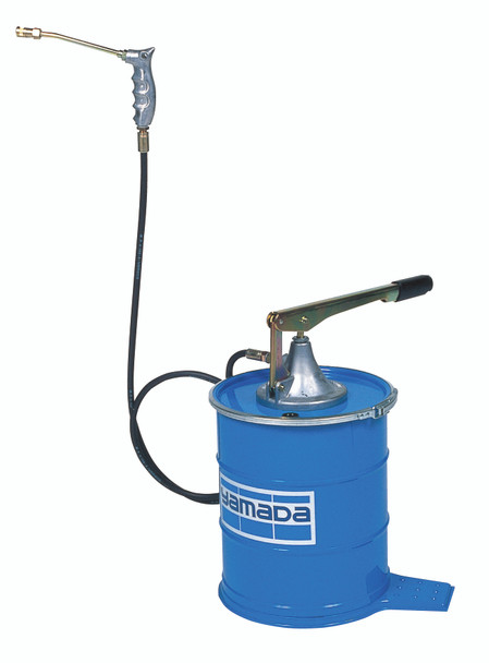 Gulersan Model 2010, Grease Bucket with hand pump, 10 ltr, IMPA 617516, Price Per PCE, HS-Code 8413110000, Origin TR, IMPA 617516, Weight 10Kg, Gulersan, Quality B