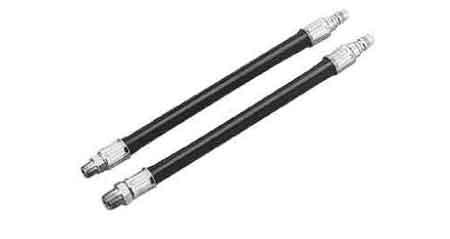 Anti-vibration short hose  300mm with coupling 30 PH and 1/4 male thread, Price Per PCE, HS-Code 4009120090, Origin NL, IMPA 590526, Weight 0.134Kg, TETRA, Quality B