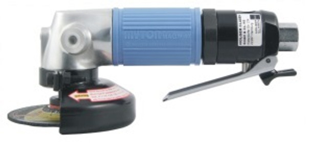 C-Line TPAG-4, Pneumatic Angle Grinder, spindle M10 or 16 mm hole, 11000 rpm, diameter 100 mm, IMPA 590301, Price Per PCE, HS-Code 8467190000, Origin CN, IMPA 590301, Weight 2.194Kg, C-Line, Quality C