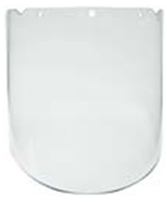 MSA V-Gard transparant PC visor, 2,5 mm, 264 mm long, 10115853, IMPA 310540, Price Per PCE, HS-Code 6506101000, Origin US, IMPA 310540, Weight 0.28Kg, MSA, Quality A