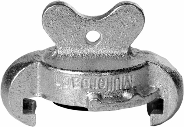 TETRA Universal Air Hose Couplings (Claw coupling), End Cap, Cast Iron, IMPA 351143, Price Per PCE, HS-Code 7326200090, Origin CN, IMPA 351143, Weight 0.142Kg, TETRA, Quality B