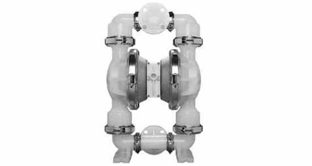 TETRA TDP-06 PP/T, Pneumatic diaphragm pump, polypropylene frame, teflon diaphragms, in/out 1/4" NPT, air inlet 1/4", IMPA 591610, Price Per PCE, HS-Code 8413810090, Origin IN, IMPA 591610, Weight 1.4Kg, TETRA, Quality B