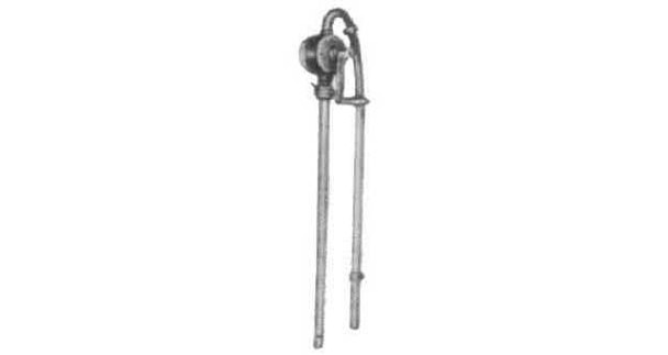 TETRA RP-25, Rotary hand pump for 20, 60 and 200 liter drums, Aluminum, Tube 1" (25mm), IMPA 614007, Price Per PCE, HS-Code 8413810090, Origin CN, IMPA 614007, Weight 1.35Kg, TETRA, Quality B