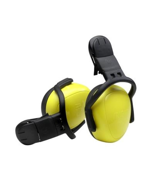 MSA V-Gard Helmet mount hearing protection, MEDIUM (SNR 32dB), black with yellow details, For all V-Gard models, 10190357, Price Per PCE, HS-Code 3926909790, Origin US, IMPA 331267, Weight 0Kg, MSA, Quality A