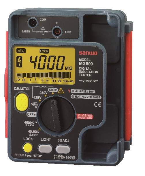 INSULATION TESTER DIGITAL TYPE, 1000V 2000MOHM, Price Per PCE, IMPA 795781, ISSA , KERGER NR. - EC Nr - Kloska2 , Origin CN, HS CODE 90301000