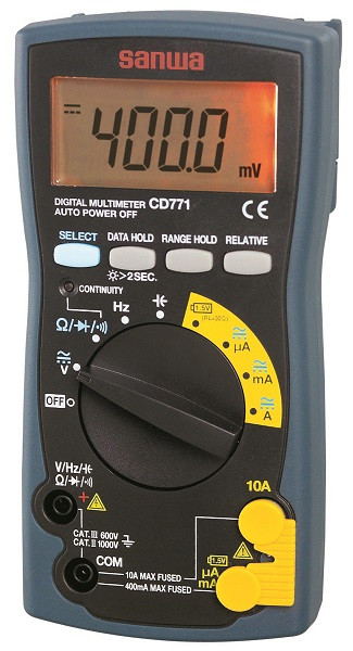 MULTI TESTER DIGITAL COMPACT, MODEL DA-50C, Price Per PCE, IMPA 795754, ISSA , KERGER NR. - EC Nr - Kloska2 662222 424141350, Origin CN, HS CODE 90301000