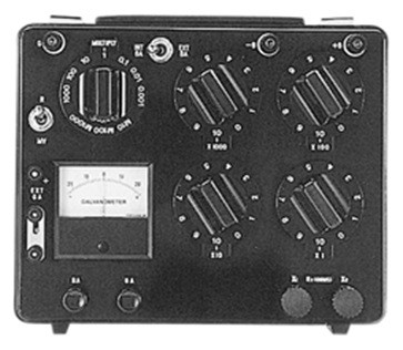 WHEATSTONE BRIDGE PORTABLE, 1-10MOHM, Price Per PCE, IMPA 795801, ISSA , KERGER NR. - EC Nr - Kloska2 , Origin , HS CODE 90301000