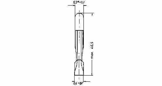 TELEPHONE LAMP T6.8 , 6V 40MA 6.8X45MM, Price Per PCE, IMPA 790860, ISSA 7325002, KERGER NR. - EC Nr - Kloska2 106010 471418 424087010, Origin CN, HS CODE 85392290