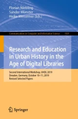 Research and Education in Urban History in the Age of Digital Libraries by Heike Messemer | Sander Munster | Florian Niebling