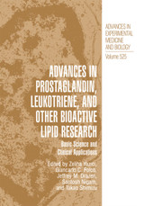 Advances in Prostaglandin, Leukotriene, and other Bioactive Lipid Research