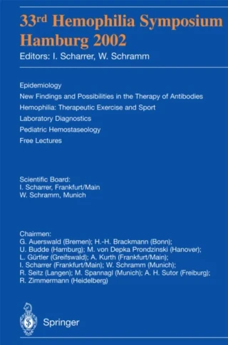 33rd Hemophilia Symposium by W. Schramm | I. Scharrer