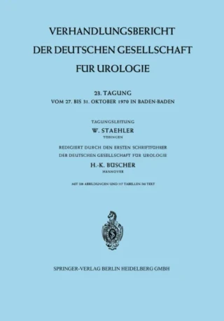 23. Tagung vom 27. bis 31. Oktober 1970 in Baden-Baden by H. Buscher | W. Staehler