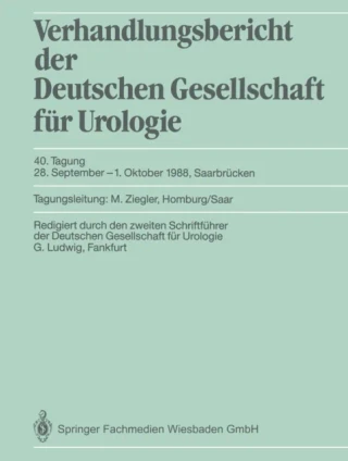 40. Tagung, 28. September–1. Oktober 1988, Saarbrücken by Gerd Ludwig | Manfred Ziegler