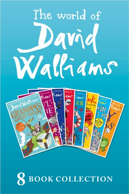 World of David Walliams: 8 Book Collection (The Boy in the Dress, Mr Stink, Billionaire Boy, Gangsta Granny, Ratburger, Demon Dentist, Awful Auntie, Grandpa's Great Escape)