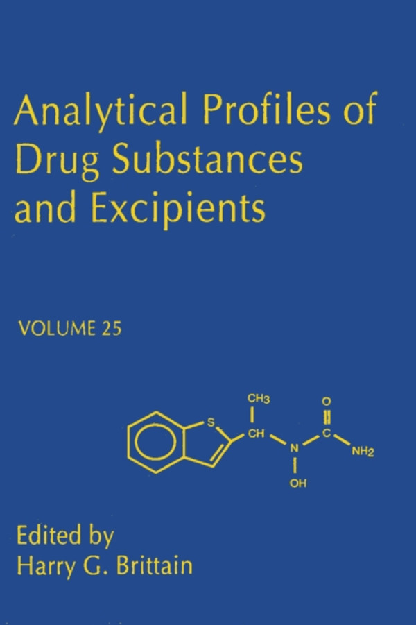 Analytical Profiles of Drug Substances and Excipients