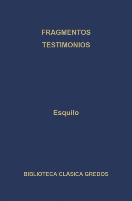 Fragmentos. Testimonios.