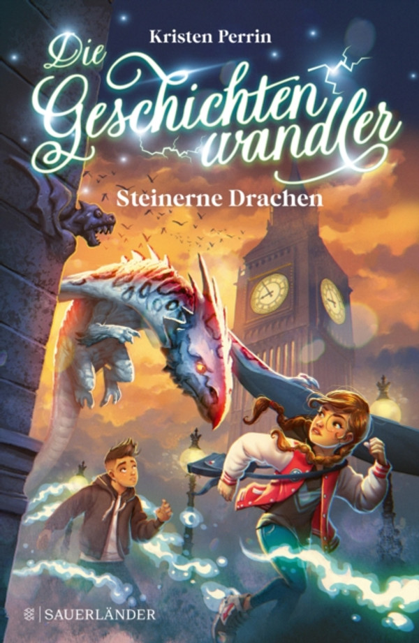Die Geschichtenwandler − Steinerne Drachen: Fantasy-Kinderbuch für Mädchen und Jungen ab 11 Jahre │ magische Abenteuergeschichte über die Macht der Bücher (Band 2)