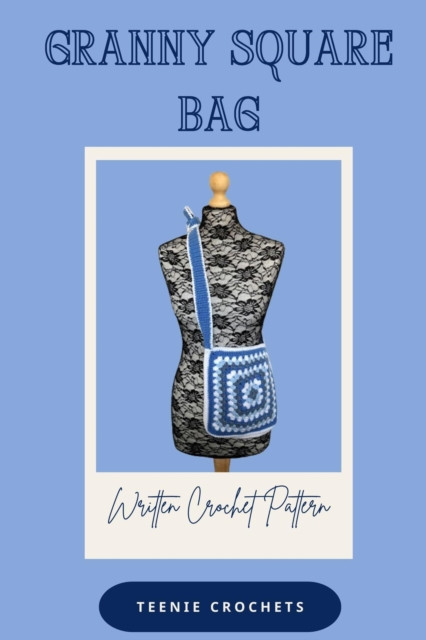 Granny Square Shoulder Bag - Written Crochet Pattern