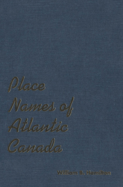 Place Names of Atlantic Canada