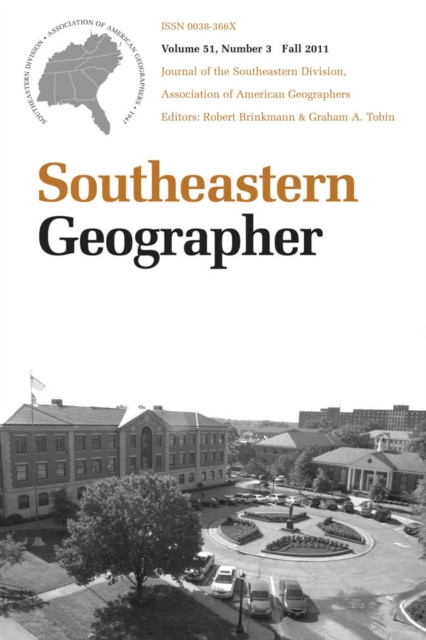 Southeastern Geographer: Fall 2011 Issue