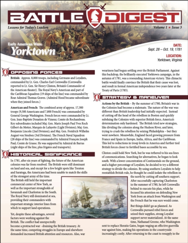 Battle Digest: Yorktown