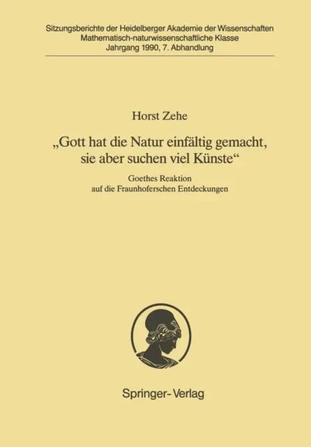 „Gott hat die Natur einfältig gemacht, sie aber schon viel Künste“ by Horst Zehe