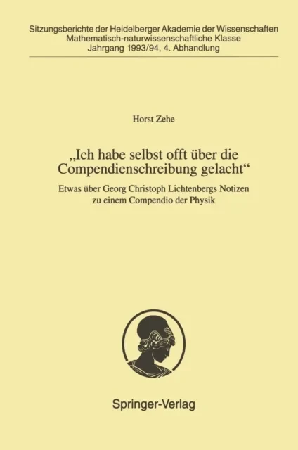 „Ich habe selbst offt über die Compendienschreibung gelacht“ by Horst Zehe