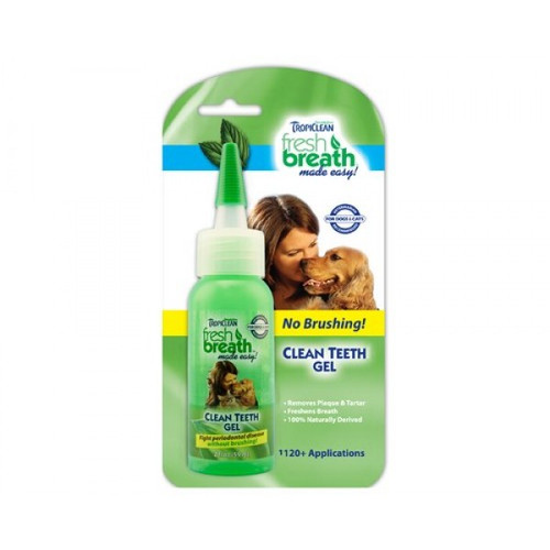 <strong>Tropiclean Cat and Dog Plaque and Tartar Remover, 118ml</strong>