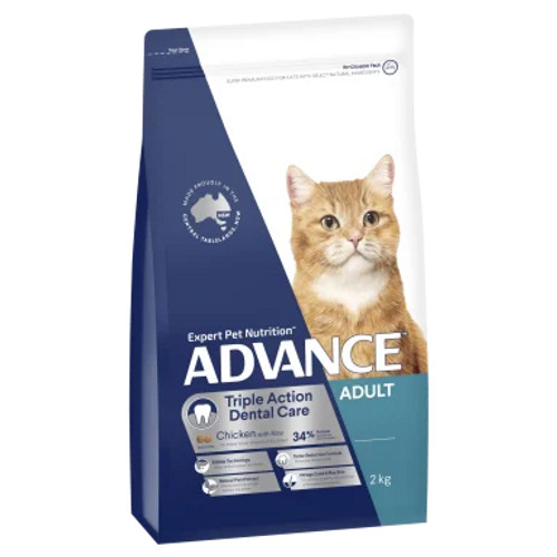 Advance Dental Care Adult Cat Food 2kg