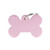 PINK MY FAMILY XLARGE BONE ALUMINUM PET NAME TAG * FREE ENGRAVING