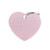 PINK ID Tag Basic collection Big Heart Red in Aluminum