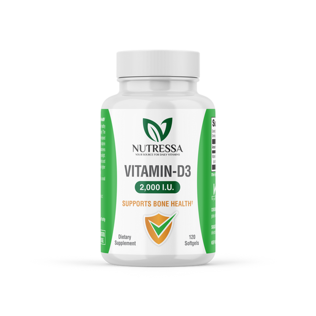 Nutressa® - Vitamin D3 2,000 IU Softgels