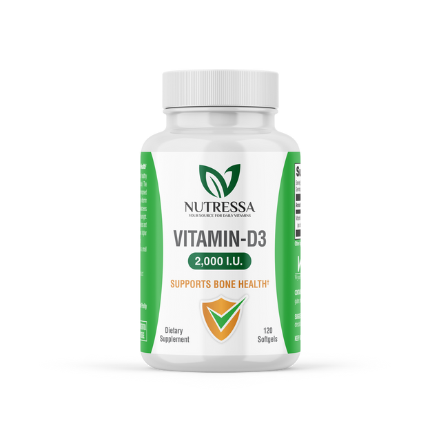 Nutressa® - Vitamin D3 2,000 IU Softgels