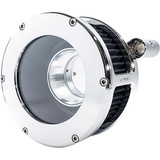 Ba Air Cleaner Kit - Chrome/Clear With Black Filter - Twin Cam 5548 Ba Air Cleaner Kit - Chrome/Clear With Black Filter - Twin Cam 5548