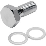 Drag Specialties Banjo Bolt - 7/16"-24 W/ Step-Down To 3/8"