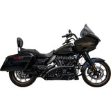 Bassani Xhaust 1F21Fb Exhaust Sweeper Black With Sheilds M8 Touring 2016-2023
