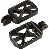 Bear Claw Footpegs - Black - Harley-Davidson 08-646-6B