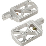 Bear Claw Footpegs - Silver - Harley-Davidson 08-646-3
