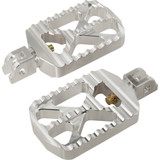 Bear Claw Footpegs - Silver - Harley-Davidson 08-646-6