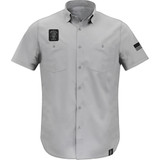 American Biker Abbsam11St74Gysr Shirt Ltw Biker Sam Gy/Bk Sm