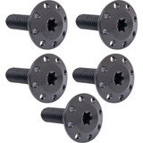Arlen Ness 300-907 Bolt Kit Rotor Front Holeshot 5 Pack Spoke Mount, Blk