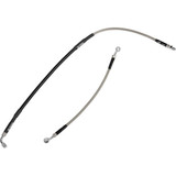 Moose Offroad B05-2-012/P Stainless Steel Braided Brake Line Pair