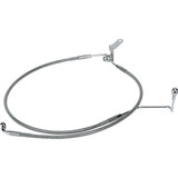 Drag Specialties Brake Line - Rear - +3" - Softail