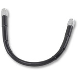Drag Specialties Universal Brake Line - Black - 10" Drag Specialties Universal Brake Line - Black - 10"