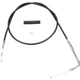 Drag Specialties Black Vinyl Idle Cable - 54" Drag Specialties Black Vinyl Idle Cable - 54"